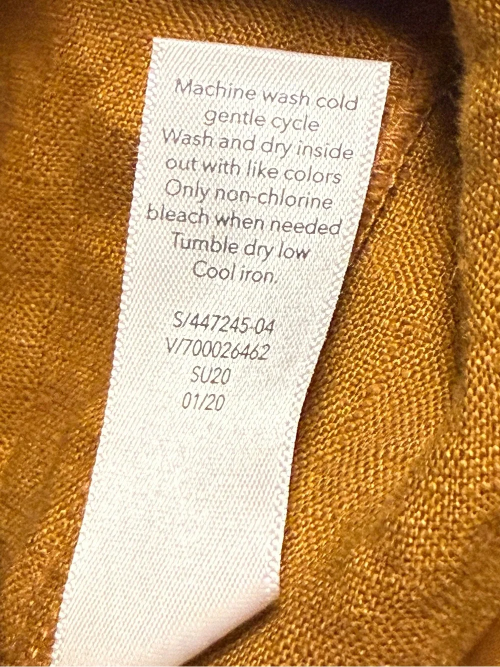 Athleta Cabo Linen 4” Shorts Size 4 NWT Ochre Mustard 100% Linen